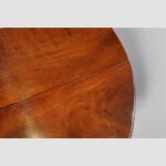 George II mahogany pad foot table - Image 8