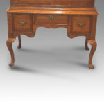 George II oak chest on stand - Image 2