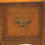 George II oak chest on stand - Image 6