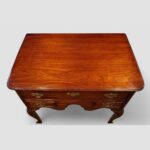 George II red walnut lowboy - Image 2