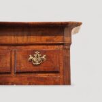 George II walnut tallboy with sunburst - Image 13
