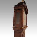 George III walnut longcase clock Bentley London - Image 16