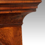 George III walnut longcase clock Bentley London - Image 12