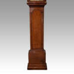 George III walnut longcase clock Bentley London - Image 3