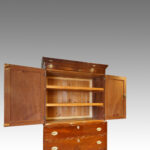 George III Channel Islands linen press - Image 8