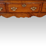 George III cabriole leg dresser base - Image 5