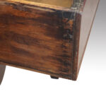 George III country oak dresser base - Image 5