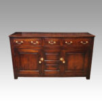 George III cupboard dresser base