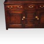 George III cupboard dresser base - Image 6
