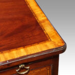 George III inlaid kneehole - Image 12