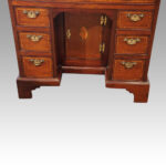 George III inlaid kneehole - Image 10