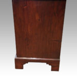 George III inlaid kneehole - Image 7