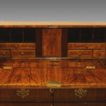 George III inlaid walnut bureau NOW SOLD - Image 6