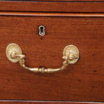 George III mahogany cupboard press - Image 9