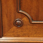 George III mahogany cupboard press - Image 2