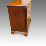 George III mahogany North Country chest - Image 8