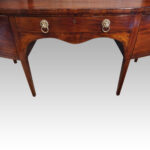 George III mahogany bow sideboard - Image 14