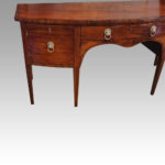 George III mahogany bow sideboard - Image 12