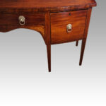 George III mahogany bow sideboard - Image 11