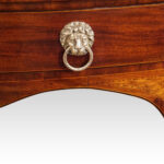 George III mahogany bow sideboard - Image 7