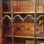 George III mahogany breakfront bookcase - Image 8