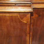 George III mahogany breakfront bookcase - Image 6