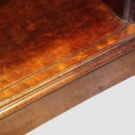 George III mahogany breakfront bookcase - Image 5