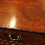 George III mahogany bureau - Image 10