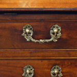 George III mahogany bureau - Image 9