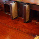 George III mahogany bureau - Image 7