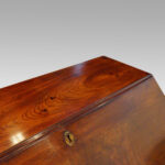 George III mahogany bureau - Image 4