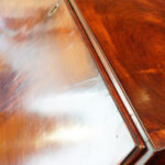 George III mahogany bureau - Image 3