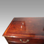 George III mahogany chest - Image 3