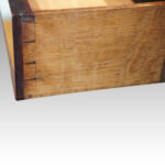 George III mahogany chest - Image 4