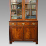 George III Mahogany Library Bookcase - Image 3