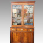 George III Mahogany Library Bookcase - Image 5