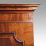 George III mahogany linen press - Image 4