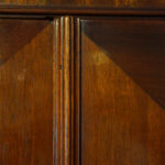 George III mahogany linen press - Image 10