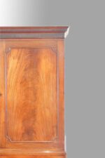 George III mahogany linen press Now Sold - Image 2