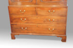 George III mahogany linen press Now Sold - Image 3