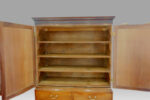 George III mahogany linen press Now Sold - Image 4