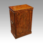 George III mahogany side cabinet