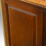 George III oak Lancashire mule chest - Image 4