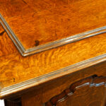 George III oak Lancashire mule chest - Image 11
