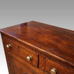 George III oak dresser base - Image 12