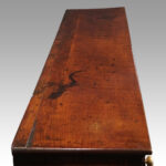 George III oak pot board dresser base - Image 12