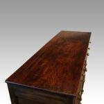 George III oak dresser base - Image 4