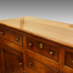 George III Oak Dresser Base Now Sold - Image 6