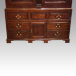 George III oak livery cupboard - Image 7