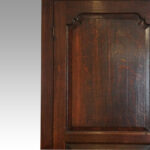 George III oak livery cupboard - Image 3